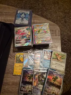 pokemon mystery reverse & holo lot 10 cards each pack. - Image 1
