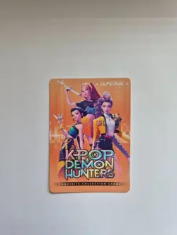 NEW! KPop Demon Hunters Photo Card #SR 020 Holographic - Saja Boys, Romance - Image 2