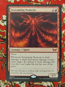 MTG Screaming Nemesis Regular DSK 157 NM - Duskmourn: House of Horror Near Mint - Image 1