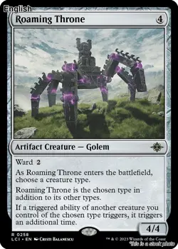 Roaming Throne EN [LCI - 258] - NM TCG MTG - Image 1