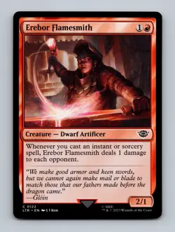 Erebor Flamesmith The Lord of the Rings: Tales of Middle-earth Non-Foil MTG NM - Image 1