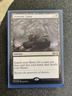 Wizards of the Coast Demonic Tutor Sorcery Ultimate Masters 2018 Rare Black - Image 1