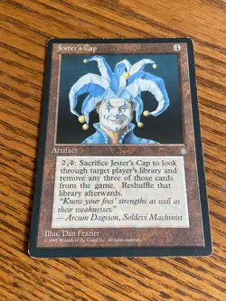 Wizards of the Coast Jester's Cap Ice Age Rare Artifact Regular EN 299 - Image 1
