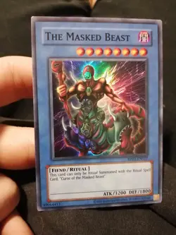 Yugioh The Masked Beast RP02-EN027 Super Rare American NM - Image 1