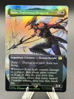 FINAL FANTASY #316 Kain, Traitorous Dragoon (Borderless) Foil - Image 1
