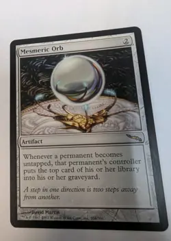 NM Mesmeric Orb Mirrodin Mtg Magic the Gathering - Image 1