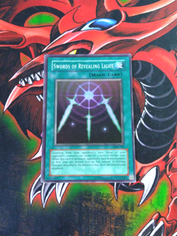 Swords of Revealing Light - LOB-101 - Super Rare - Unlimited Edition Yugioh HP - Image 1
