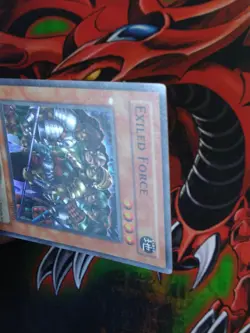 Exiled Force - LOD-023 - Super Rare - Unlimited Edition Yugioh Damaged - Image 2