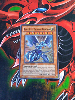 Blue-Eyes Shining Dragon - MOV-EN001 - Super Rare - Limited Edition Yugioh MP - Image 1