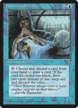 MTG Krovikan Sorcerer ** Ice Age ** English (NM) - Image 1
