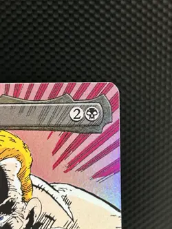 Marvel MTG SPM Eddie Brock Borderless Foil Art Mythic 0233 EN NM - Image 5