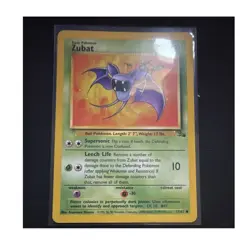 Wizards of the Coast Zubat 57/62 Fossil Common Regular Unlimited 40 HP - Image 1