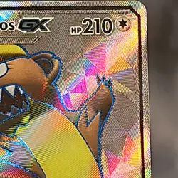 Pokemon Gumshoos GX Ultra Rare Full Art Holo 145/149 SM Base Set 2017 NM - Image 3