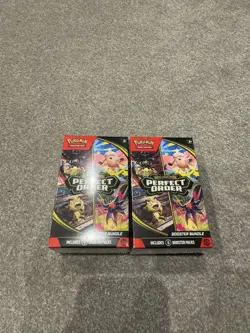 Pokemon Perfect Order Booster Bundle (6 Booster Packs) - New & Sealed x2 - Image 1