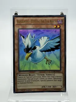 Yugioh Blackwing - Blizzard The Far North LC5D-EN113 Ultra Rare 1st Ed NM - Image 1