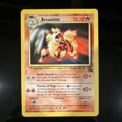 The Pokemon Company Arcanine 06/53 Wotc Promo Regular 70 HP English Sugimori - Image 1