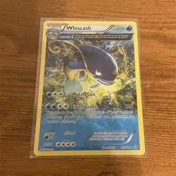 Whiscash 41/160 XY Primal Clash Rare Alpha Growth Stage 1 110 HP English - Image 1