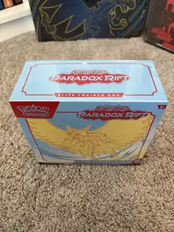 Pokemon ETB + Charizard UPC Collection SEALED with 8 High Quality Acrylic Cases! - Image 3