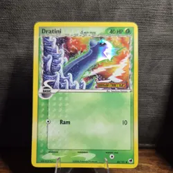 Pokemon Dratini Delta Species Dragon Frontiers #46/101 Reverse Holo Common NM - Image 1