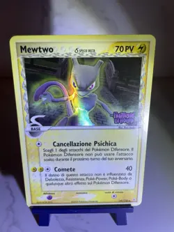 Mewtwo Holon Phantoms Stamp 24/110 Mewtu Reverse Holo Pokemon Karte - Image 1