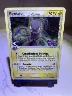 Mewtwo Holon Phantoms Stamp 24/110 Mewtu Reverse Holo Pokemon Karte - Image 2
