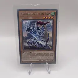 Schwertseele von Taia MZTM-DE081 Rare Maze of the Master Yugioh Karte Deutsch - Image 1