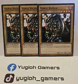 YUGIOH VORSE RAIDER X3 LDK2 COMMON LIGHT PLAYED - Image 1