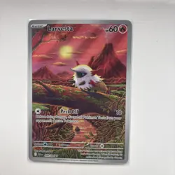 Larvesta 099/086 SV: Black Bolt - Pokemon Card - NM - Image 1
