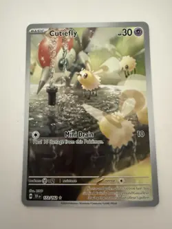 Pokemon Cutiefly Temporal Forces Illustration Rare 172/162 - Image 1