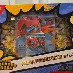 Pokemon TCG Mega Evolution Ascended Heroes Mega ex Box (Set of 3) - Image 5