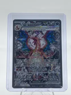 2023 Pokemon OBF En Charizard EX SAR 223/197 Sv03: Obsidian Flames - Image 1
