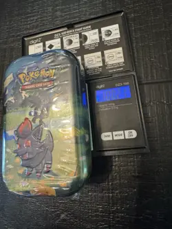 Pokemon Ascended Heroes Mini Tin - 100.21g VERY HEAVY 🔥Possible GOD PACKU!🔥 - Image 1