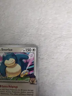 Pokemon TCG Hop's Snorlax 117/159 - Play! Prize Pack Series - Non-Holo - Image 3