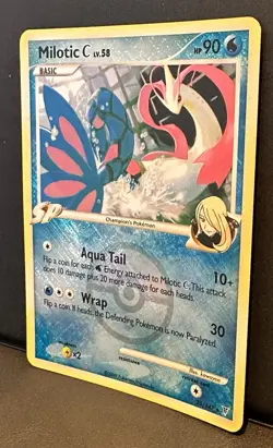 Milotic C 35/147 Rare Supreme Victors Pokemon Reverse Cross Hatch Holo NM - Image 2