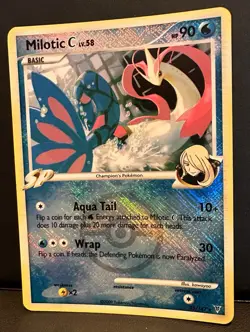 Milotic C 35/147 Rare Supreme Victors Pokemon Reverse Cross Hatch Holo NM - Image 5