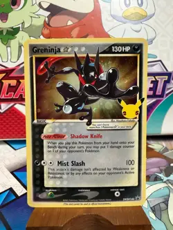 Greninja Gold Star SWSH144 Black Star Promo - Celebrations - Pokemon -SHIPS FAST - Image 1