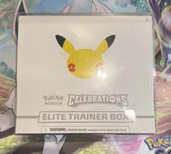 2021 Pokemon TCG: 25th Anniversary Celebrations Elite Trainer Box ETB - Image 1
