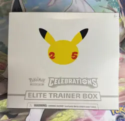 2021 Pokemon TCG: 25th Anniversary Celebrations Elite Trainer Box ETB - Image 2