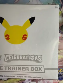 2021 Pokemon TCG: 25th Anniversary Celebrations Elite Trainer Box ETB - Image 4