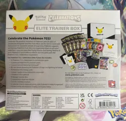 2021 Pokemon TCG: 25th Anniversary Celebrations Elite Trainer Box ETB - Image 5