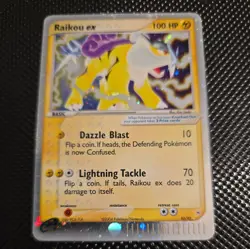 2004 Pokemon EX Team Magma vs Aqua Raikou #92/95 - Image 1