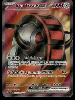 Pokemon TCG SV01: Scarlet & Violet Base Set #233/198 Iron Treads ex LP - Image 1