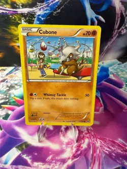 CUBONE 77/162 BREAKTHROUGH Common Pokemon - Image 1
