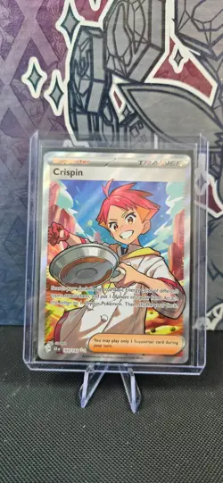 Pokemon - Crispin 164/142 - Stellar Crown - Full Art - NM - Image 1