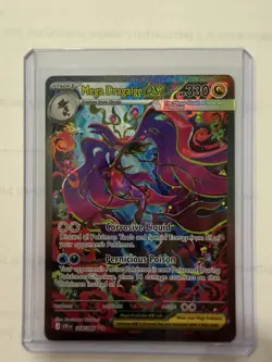 Pokemon TCG Mega Dragalge EX 118/086 Crimson Invasion Secret Rare Full Art Holo - Image 5
