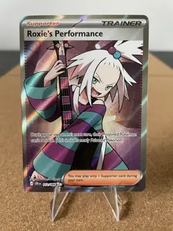 Roxie's Performance 112/086 ME04: Chaos Rising NM Pokemon TCG Ultra Rare - Image 1