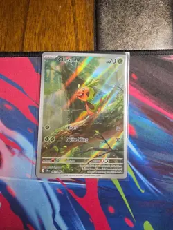 Pokemon TCG Chespin 087/086 Chaos Rising Full Art Holo Rare 70 HP English 2026 - Image 1