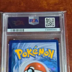 Pokemon TCG Inteleon VMAX 266/264 Fusion Strike Alt Art Secret Holo PSA 9 - Image 4