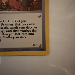 Pokemon Breeder Fields 62/64 Neo Revelation Regular - Image 4