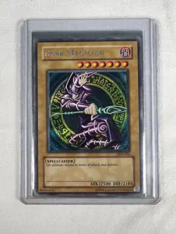 Dark Magician LP DDS-002 Dark Duel Stories Prismatic Secret Rare Yu-Gi-Oh! - Image 1